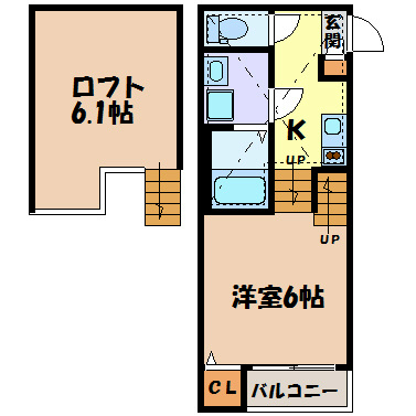 フィールグッド新栄 間取り図
