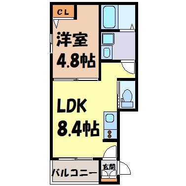 テラス菊井 間取り図