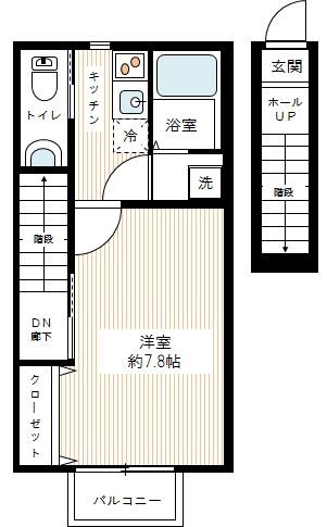 コンフォールＭザ・ファースト 0202号室 間取り