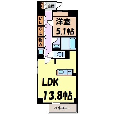 ラピス・ラズリ 間取り図