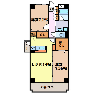 Ｐｒｉｍａｖｅｒａ 間取り図