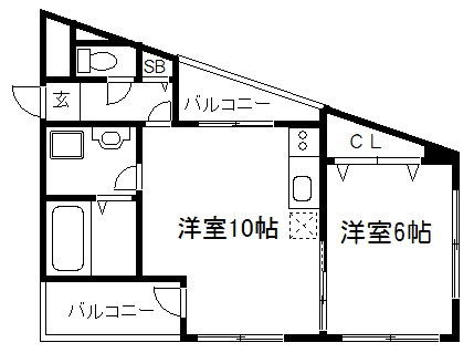 バードレイク北山 間取り