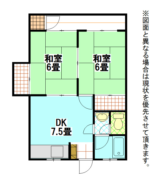 8BLD 間取り