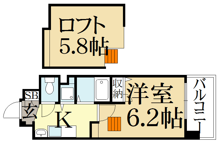 プレサンス京都修学院 間取り