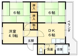 江尻マンション　 間取り