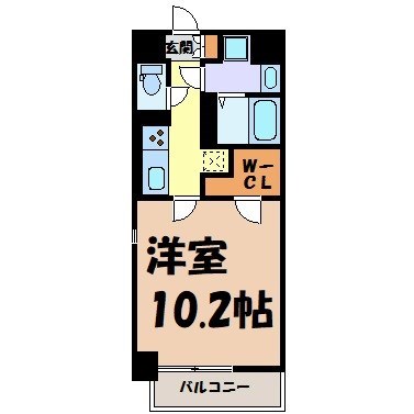 タウンコート御園 間取り図