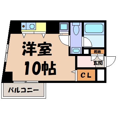 リヴシティ大須 間取り図