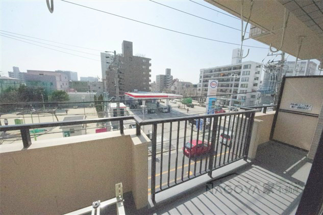 リーブル御器所 ベランダ