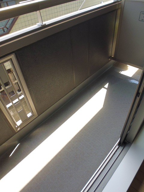 サンヴィレッジ塚越Ⅱ ベランダ