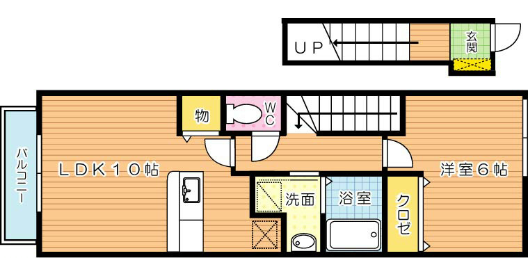 フィデール建郷 間取り