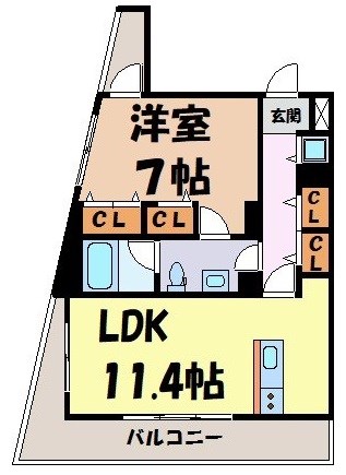 ヴァリエ東別院 間取り図