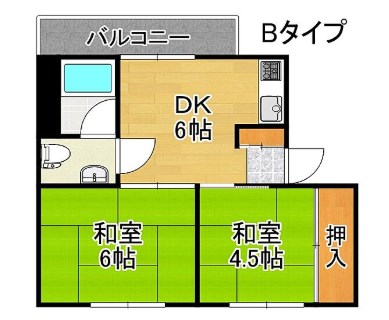 間取り メゾン井上 間取り図