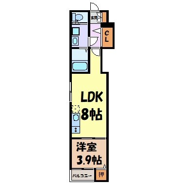 ア・ラ・メゾン 間取り図