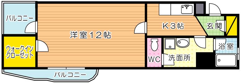 アヴィニールグランデ金田 901号室 間取り