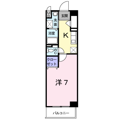 インノバーレ桜ヶ丘 間取り