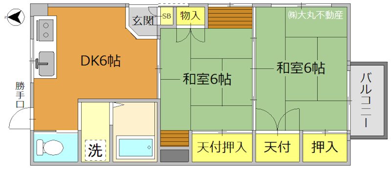 中沢マンション 間取り