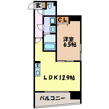 Ｌａ Ｆaｃａｄｅ 間取り図