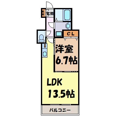 パルクメゾン鶴舞公園 間取り図