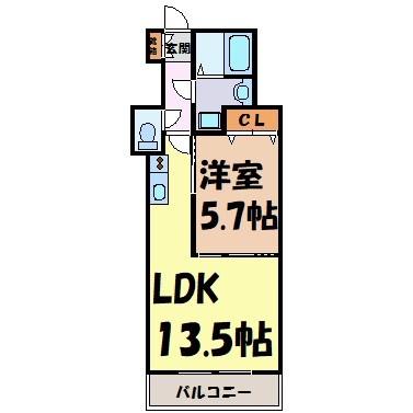 パルクメゾン鶴舞公園 間取り図