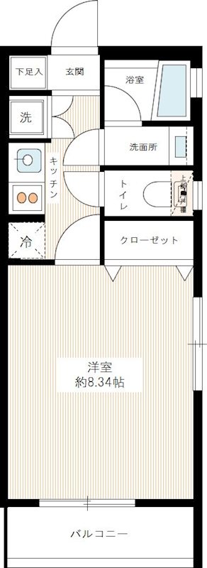 Ｓ ＣＯＭＦＯＲＴ錦糸町 0202号室 間取り