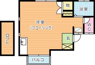 シティベール宇佐町 101号室 間取り
