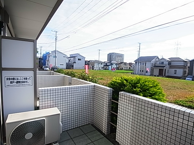 ガーネットコート ベランダ