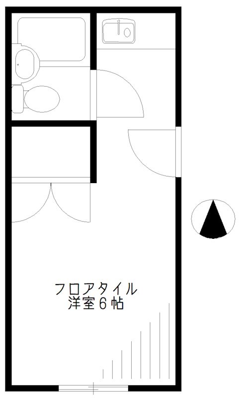 コーポ松庵 間取り