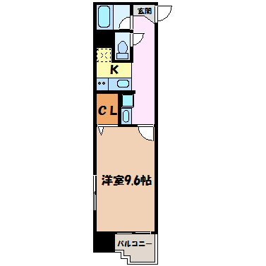 鶴舞パークヒルズ 間取り図