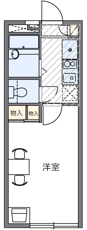 エバラ 103号室 間取り