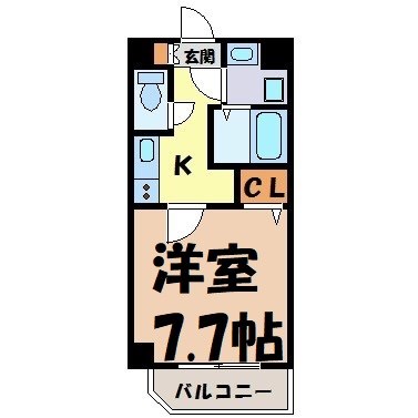 アトネス1604 間取り図