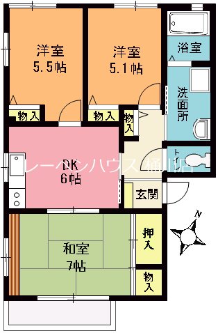 ベストハイツ 間取り