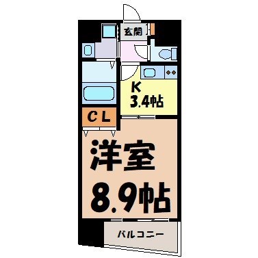 ル・シャンパーニュ 間取り図