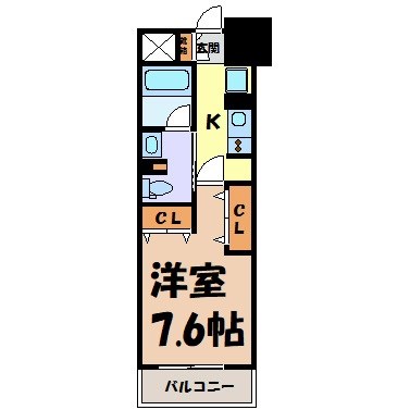 フレールコート東別院 間取り図