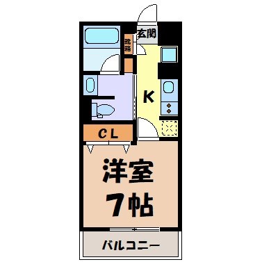 フレールコート東別院 間取り図