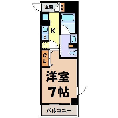 フレールコート東別院 間取り図