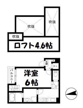 リヴェール森下 間取り図