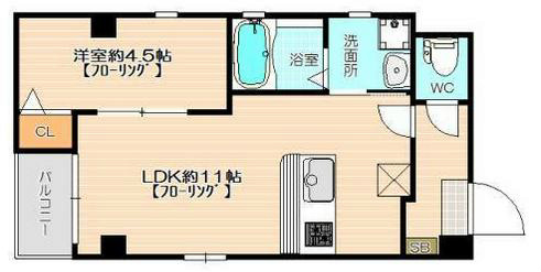 愛知県名古屋市西区浅間２丁目 間取り