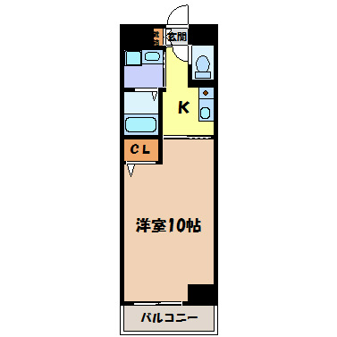 ＹＯＳＨＩＸ代官町 間取り図