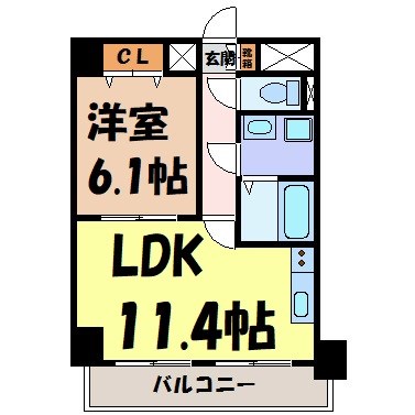 ＣＬＡＩＲ　ＨＥＩＷＡ 間取り図