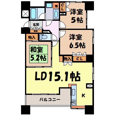 リエトコート丸の内 間取り