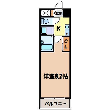 プロビデンス新瑞橋 間取り図