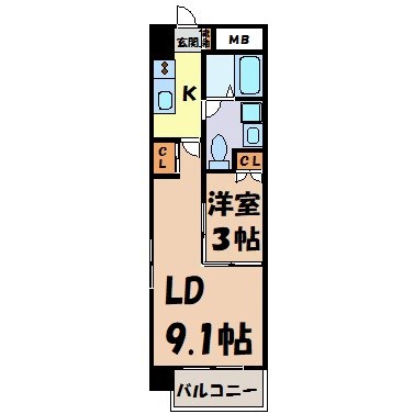 Gramercy Shirakawa Koen 間取り図