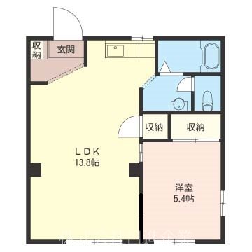 ルミエール二宮 間取り図