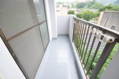 オアシス門司港Ⅱ ベランダ