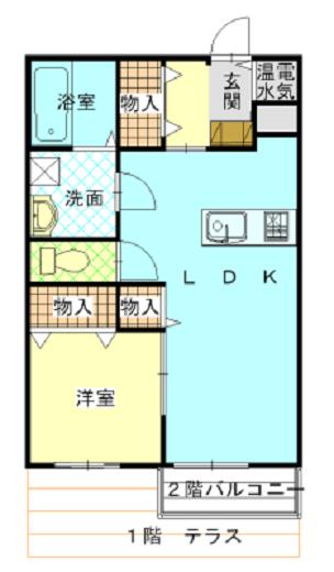 ペイサージュＮ 間取り