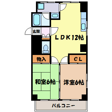 サンパーク千代田 間取り図