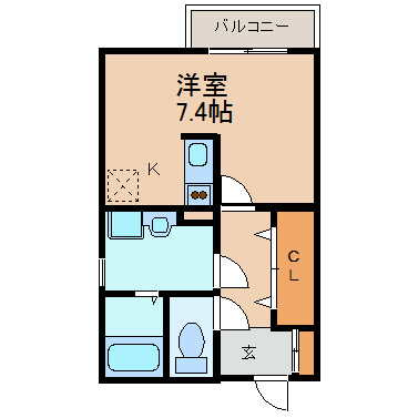 ベルセ常滑 間取り図