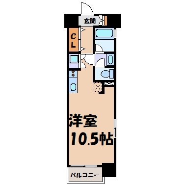 泉アパートメント 間取り図