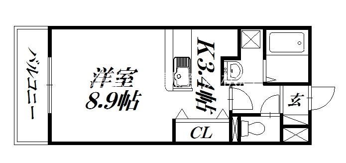 グランジャルダン 間取り図