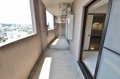 第壱上野マンション ベランダ